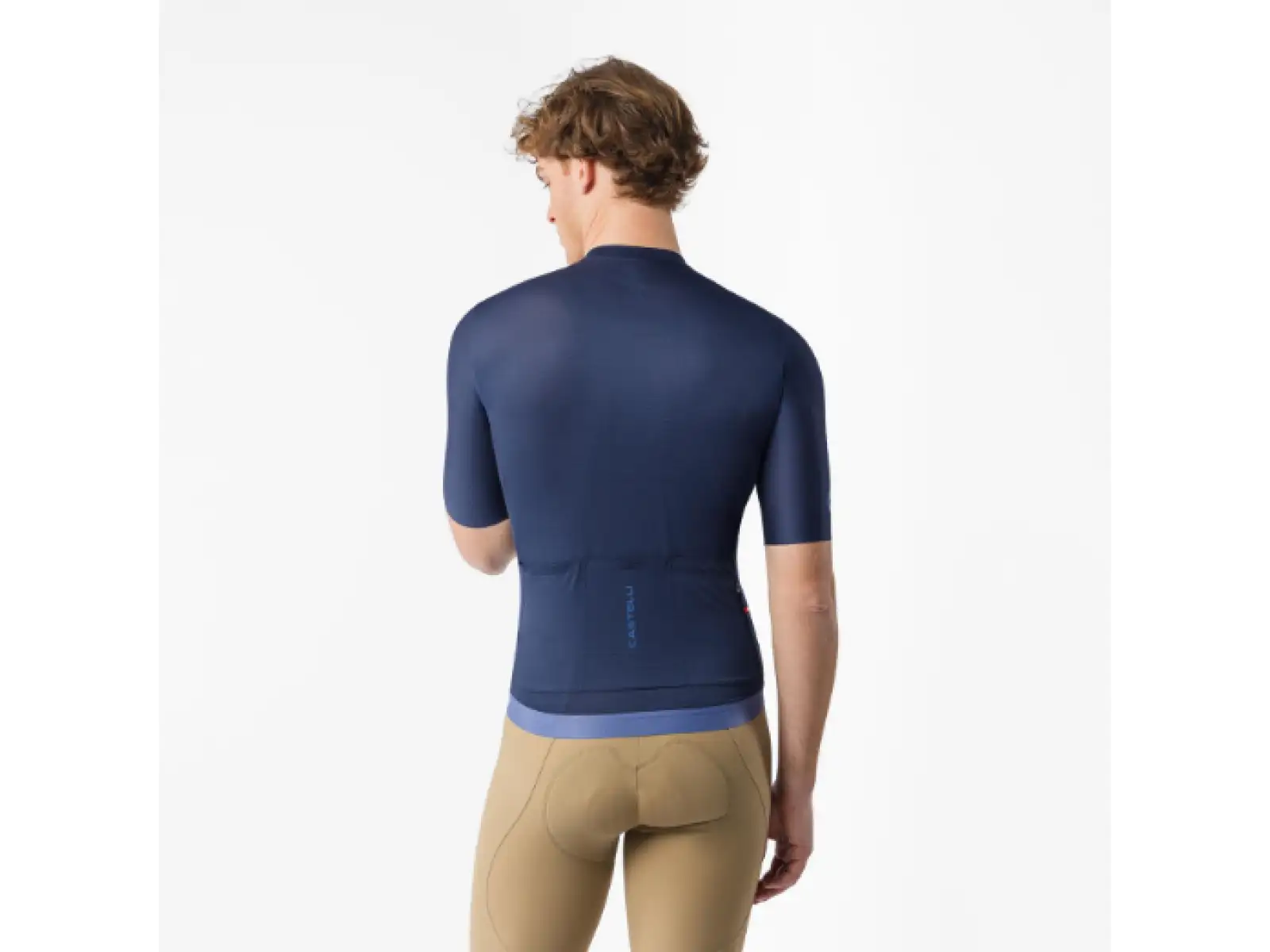 Castelli Espresso 2 Herren-Trikot Kurzarm Belgian Blue