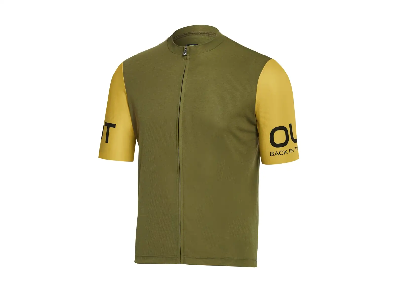 Dotout Grevil Herren Kurzarmtrikot sage green/ ocra yellow