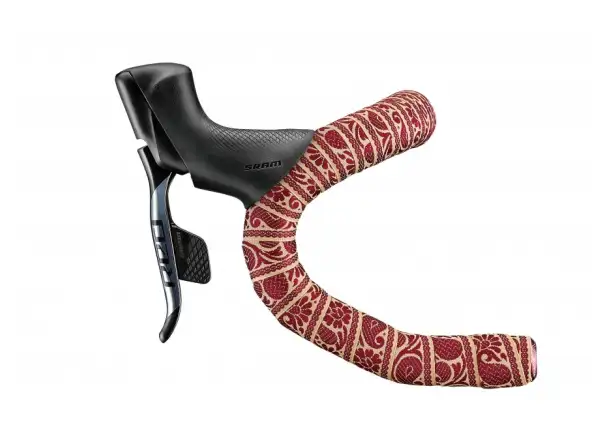 Ciclovation Lenkerband Stylishwrap Ethnic Whale Red
