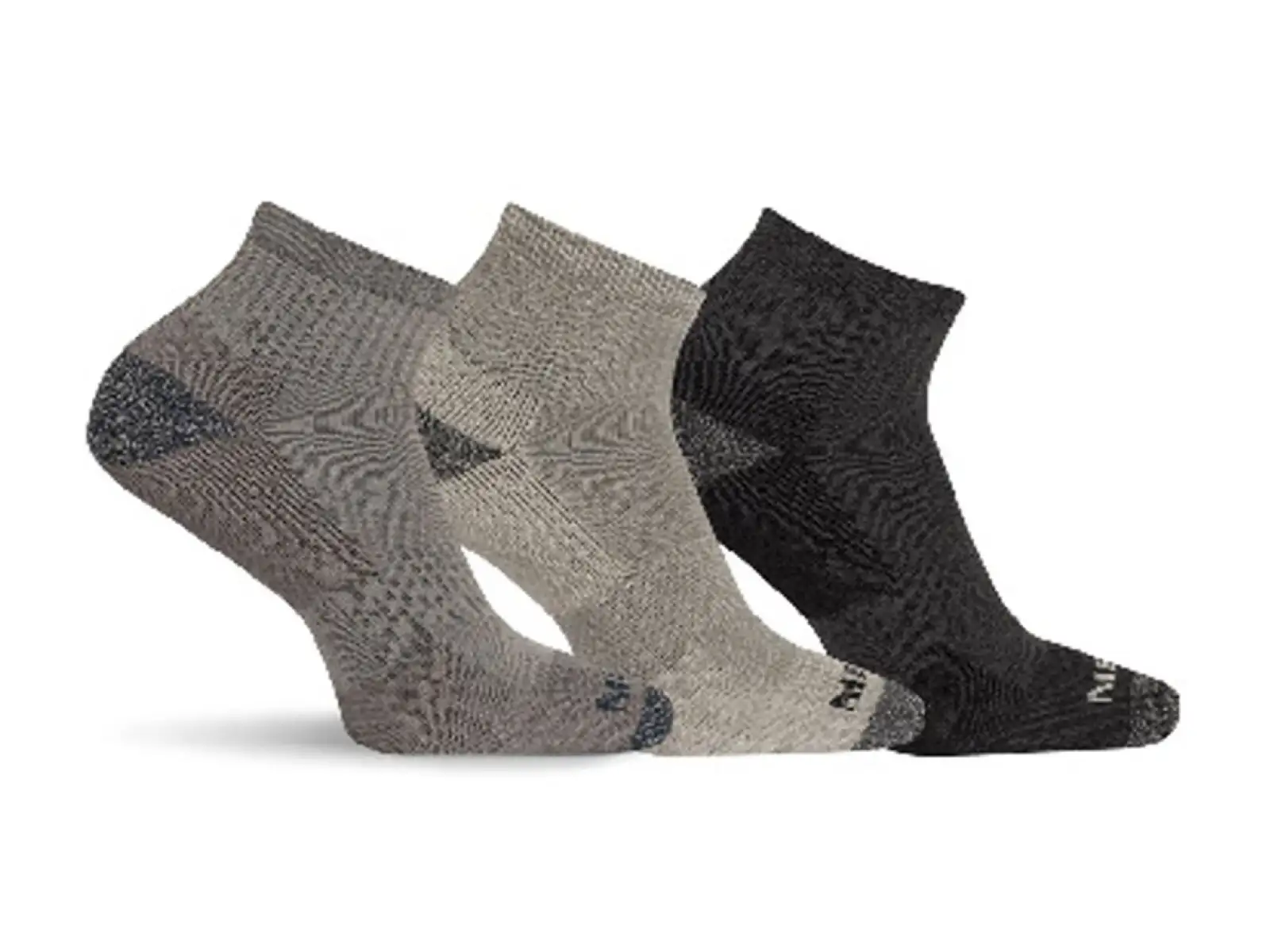 Merrell Charh Wool Everyday Socken Holzkohlegrau (3 Paare)