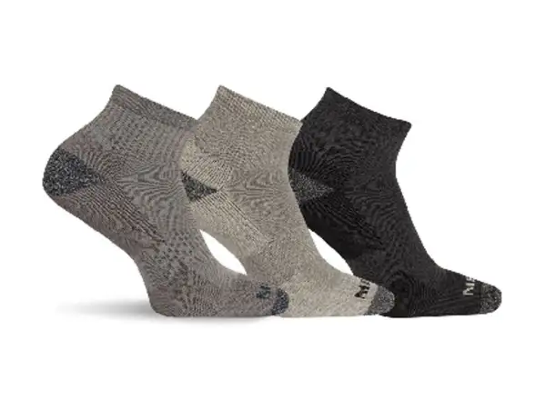 Merrell Charh Wool Everyday Socken Holzkohlegrau (3 Paare)