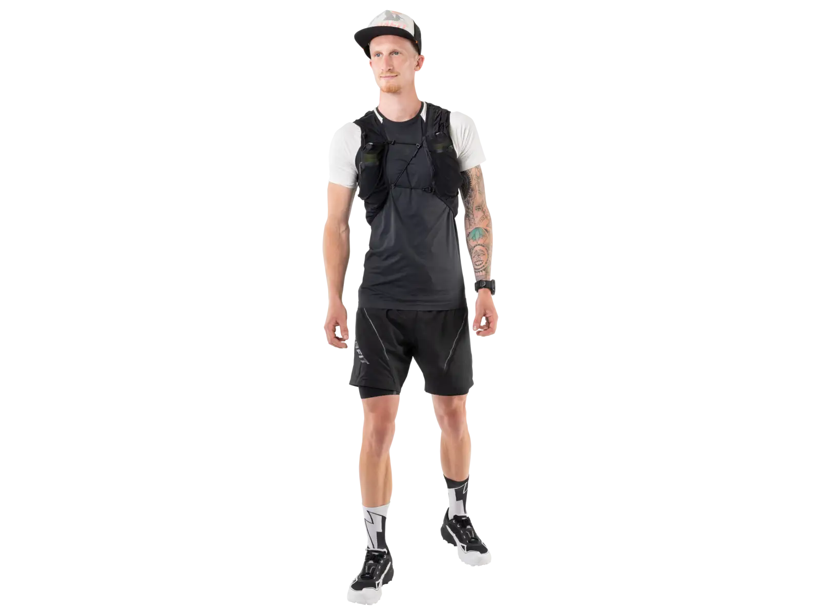 Dynafit Kein Schmerz, kein Gewinn Sportsocken Black Out/Nimbus