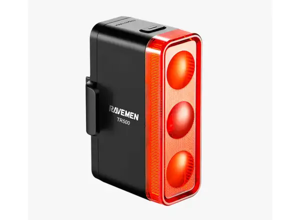 Ravemen TR500 Rücklicht mit Bremslichtsensor Rot