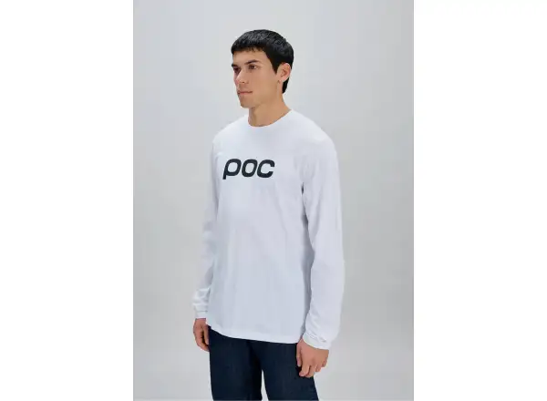 POC L/S Tee Langarmshirt Hydrogen White