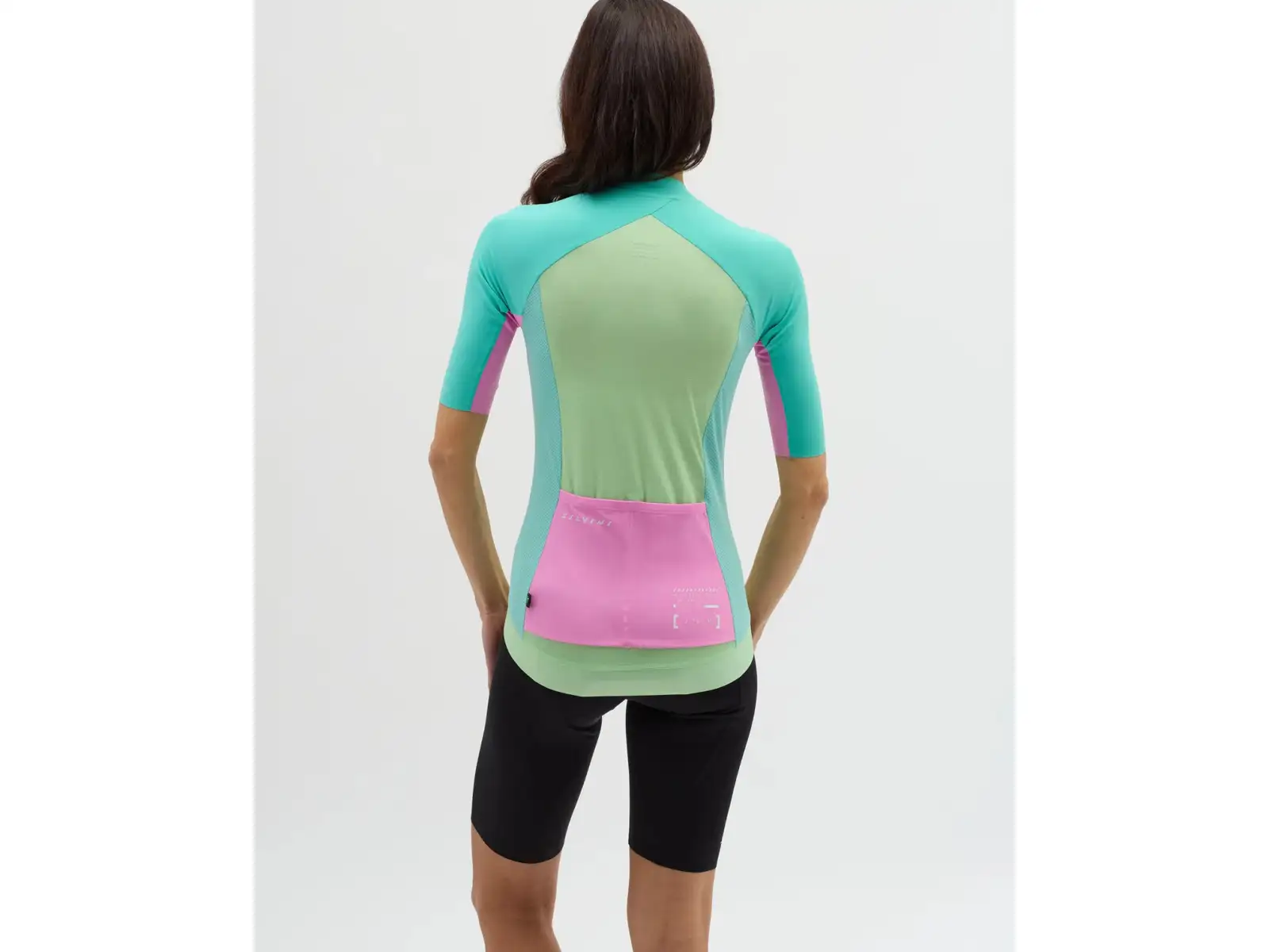 Silvini Stelvia Damen-Trikot Kurzarm Ocean/Blush