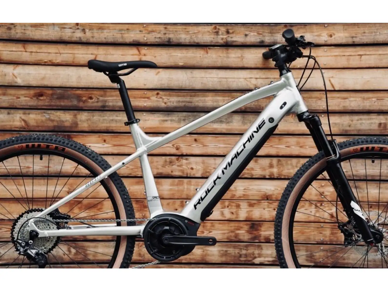 Rock Machine Torrent INT e70-29 Gloss Silber/Schwarz E-Bike