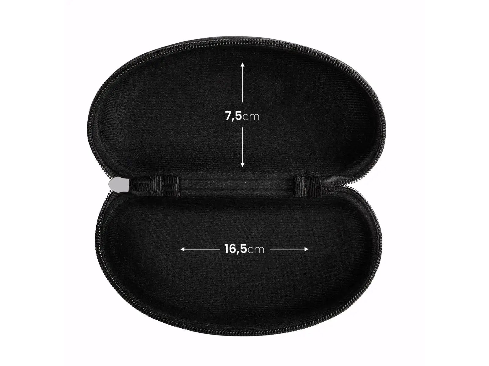 Force Case Hartschalenetui für Brille schwarz