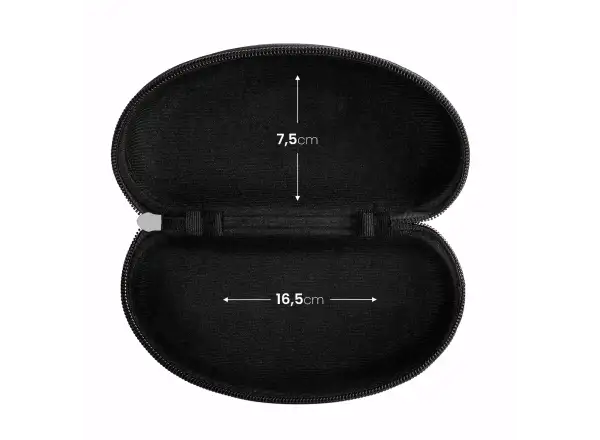 Force Case Hartschalenetui für Brille schwarz