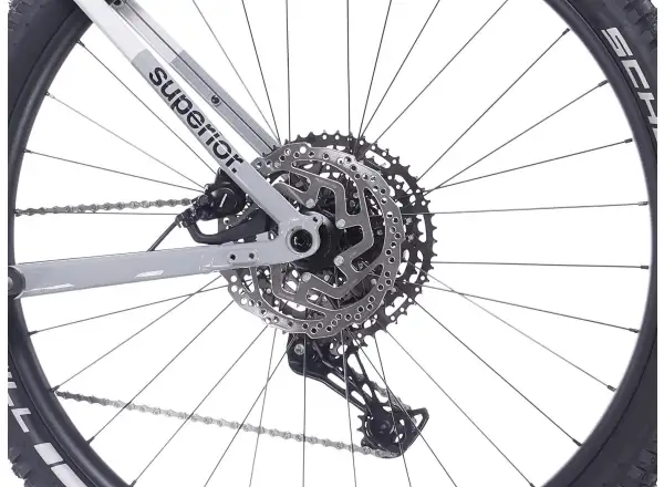Superior iXP 6.5 E-Mountainbike Gloss Grey