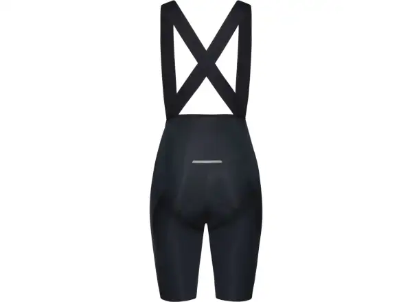 POC Raceday Damen-Radhose mit Polster und Trägern Uranium Black