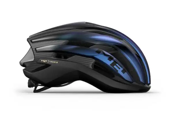 MET Trenta 3K Carbon MIPS Helm Blue Iridescent/Matt