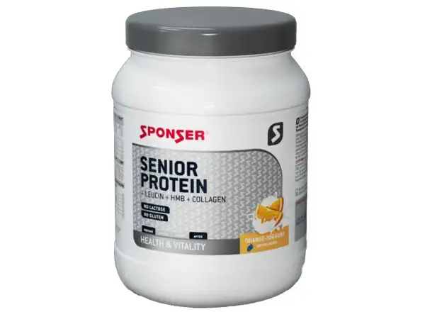 Sponser Senior Protein Drink mit Kollagen Orange Joghurt 455 g
