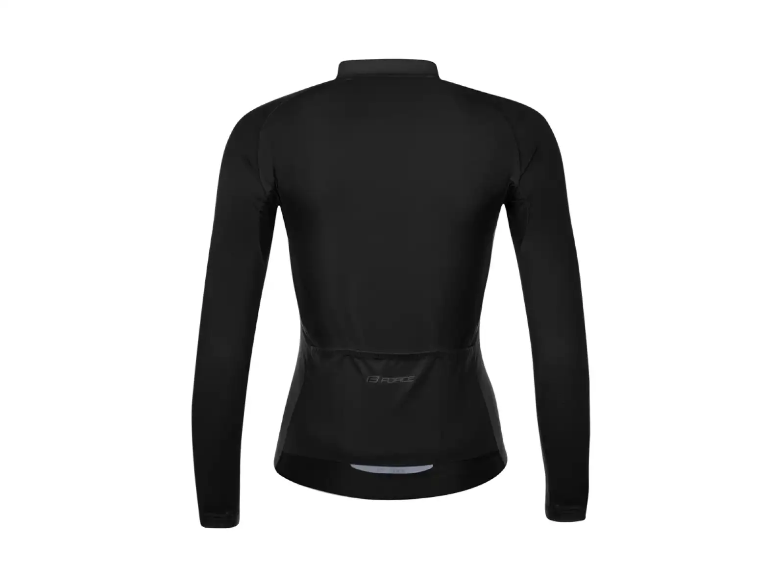 Force Pure Herrentrikot lange Ärmel schwarz
