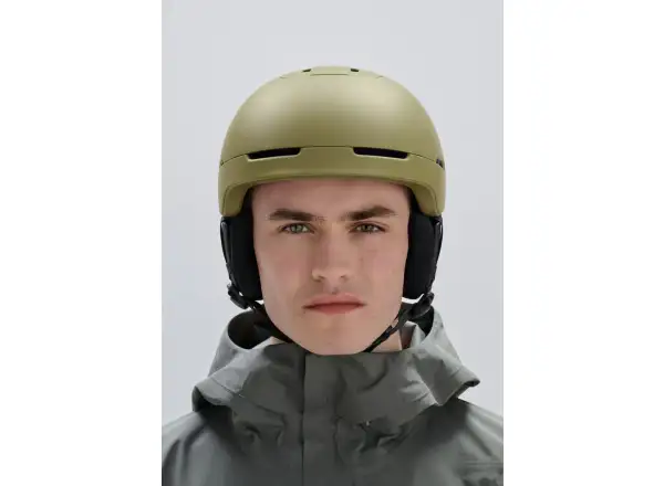 POC Obex BC MIPS Skihelm Olivine Green Matt