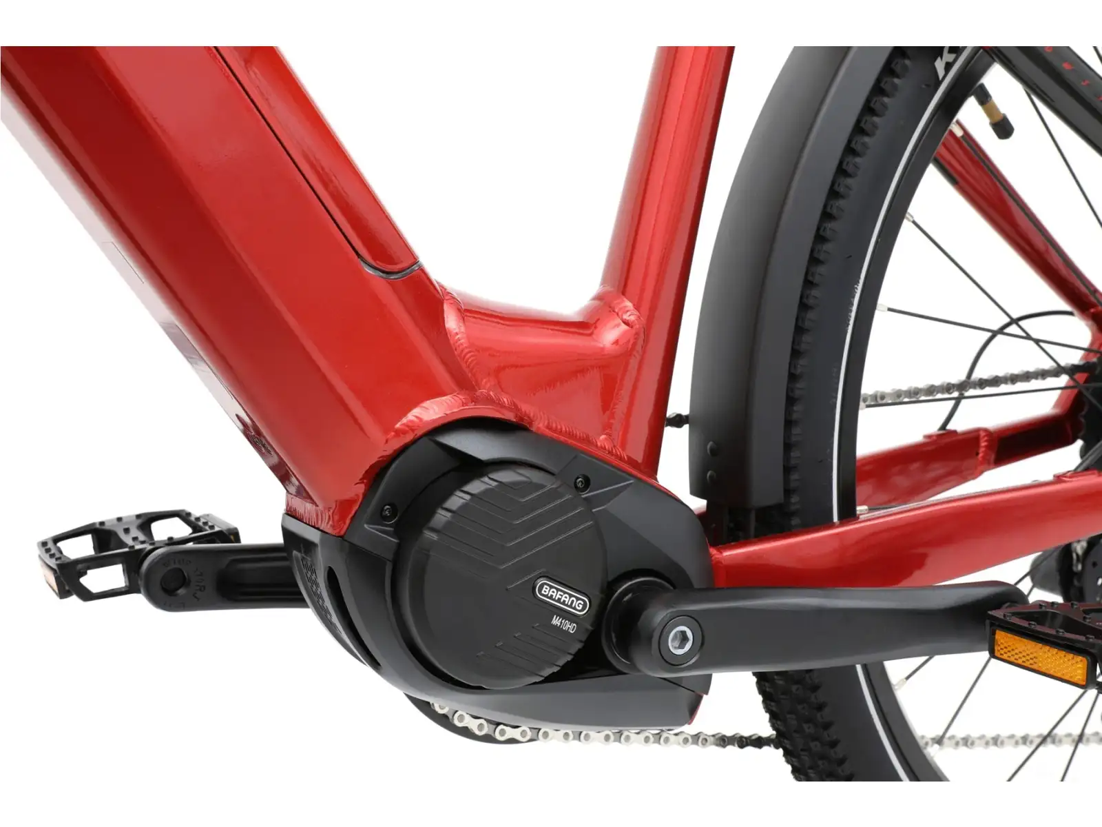 APACHE Rio Grande 3 MX 720 Wh Tiefeinsteiger E-Bike rot