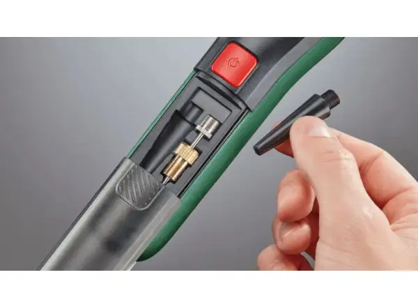 Bosch EasyPump Elektropumpe 3,6 V / 3 Ah / 10,3 bar.