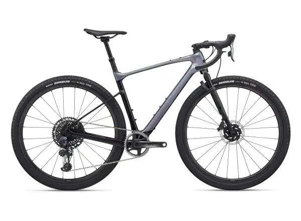 Giant Revolt X Advanced Pro 0 Gravel Fahrrad Airglow Black Currant