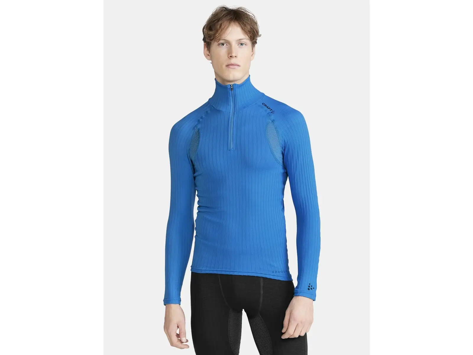 Craft Active Extreme X Zip Herren Langarmshirt Blau