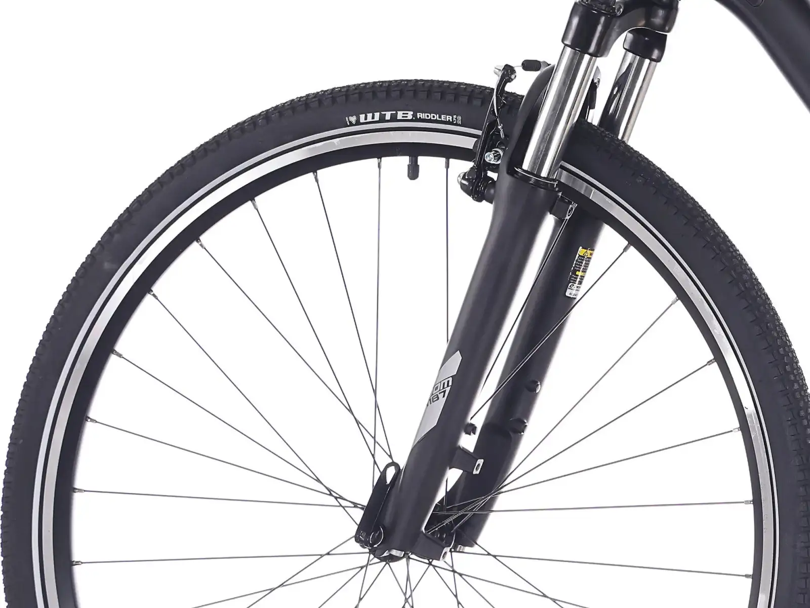 Rock Machine Rokk 30 Easy Entry Trekkingrad mattschwarz