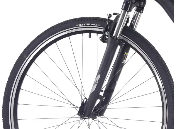 Rock Machine Rokk 30 Easy Entry Trekkingrad mattschwarz