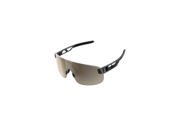 POC Elicit + Sonnenbrille Uranium Black/Clarity Trail/Partly Sunny Silver