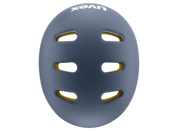 Uvex Kid 4 Style Mips Kinderhelm Dusk Blue Matt