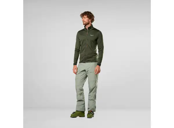 Salewa Sella Crevasse Herren-Fleece Dark Olive