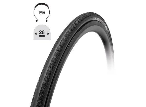 Tufo Comtura 5TR 28-622 Rennreifen mit Kevlar Schwarz