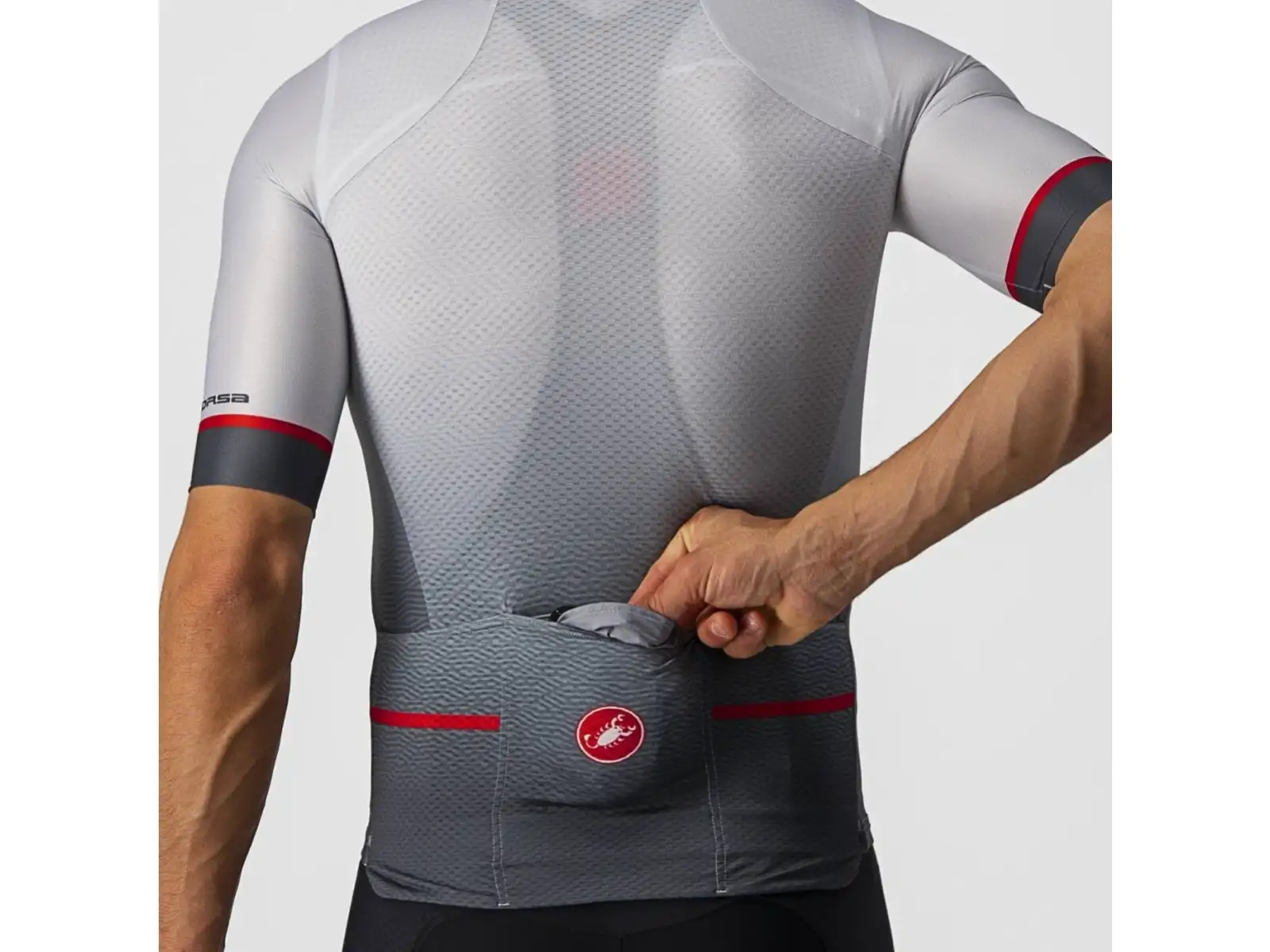 Castelli Aria Herren Weste Silver Gray