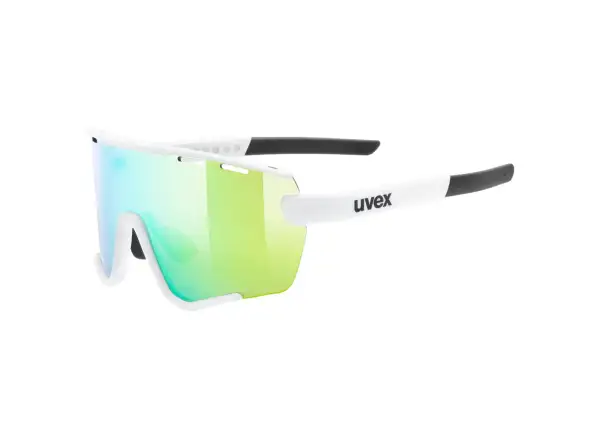 Uvex Sportstyle 236 Set Brille White Mat / Mirror Green Uni