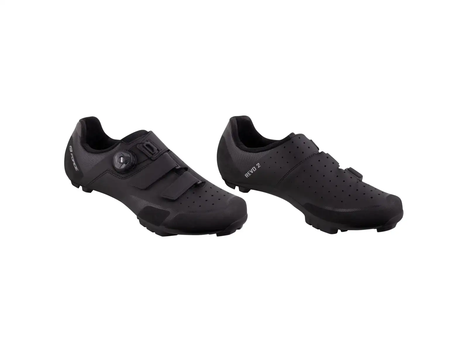 Force MTB Revo 2 Herren-Radschuhe schwarz