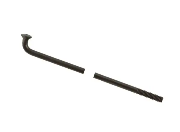 Büchel Spitze 2,0 mm Edelstahl Schwarz.