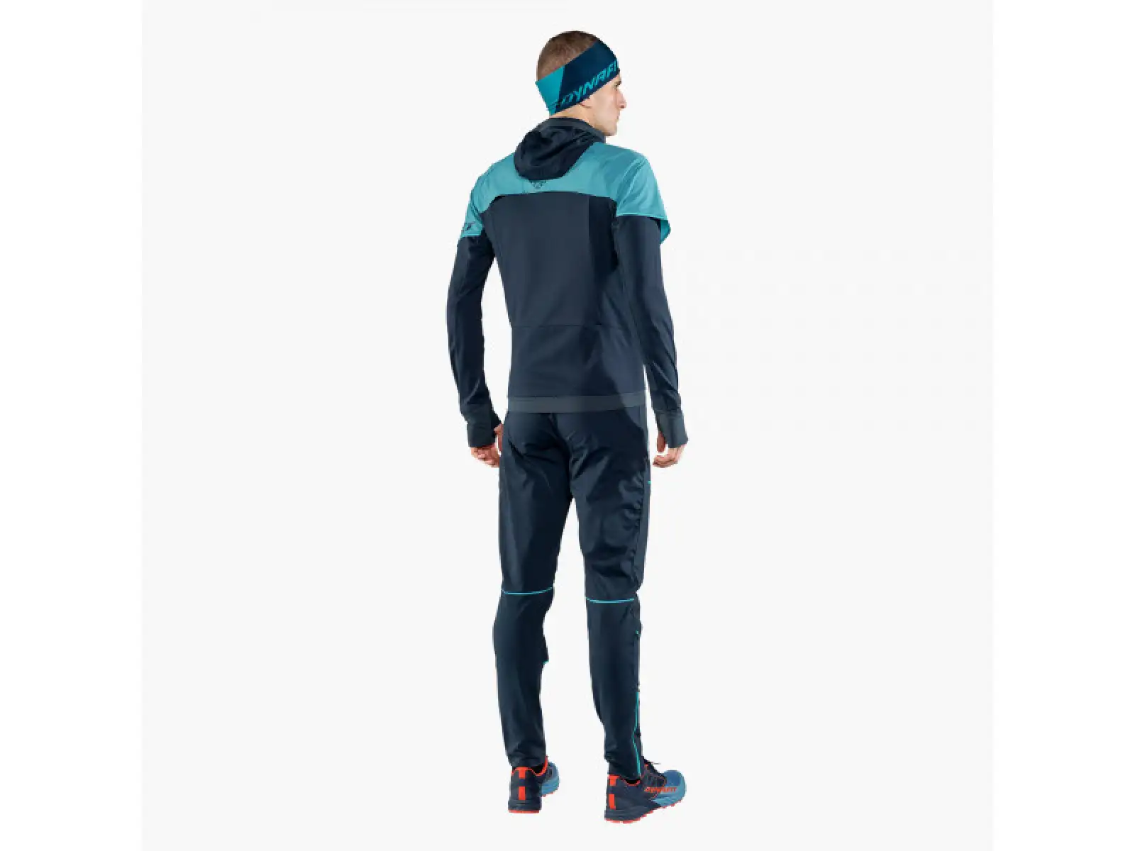 Dynafit Alpine Hybrid Skijacke für Männer in Storm Blue.