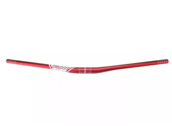 Funn KingPin 31,8/810 mm MTB Lenker mit 15 mm Rise in Rot.