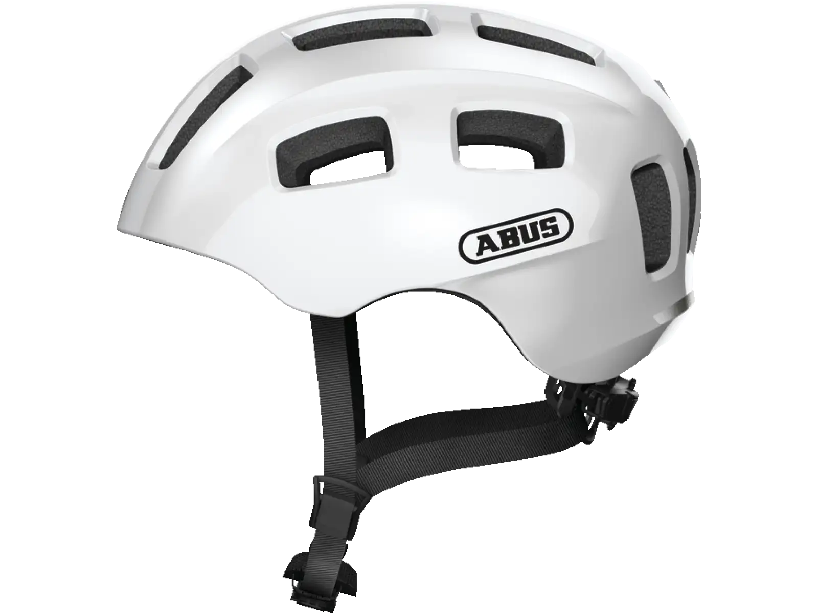 Abus Youn-I 2.0 Kinderhelm Pearl White.