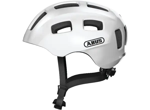 Abus Youn-I 2.0 Kinderhelm Pearl White.
