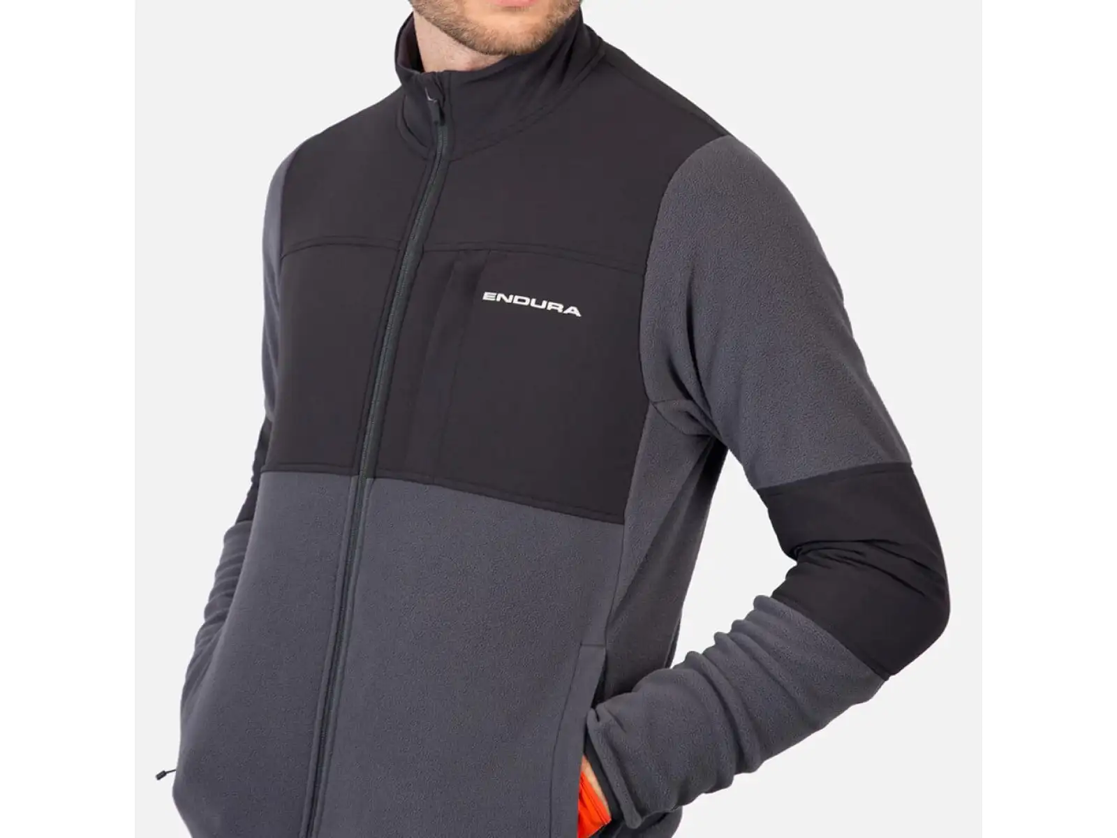 Endura Hummvee Full Zip Fleece Herren-Fleecejacke Schwarz