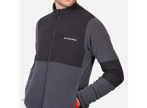 Endura Hummvee Full Zip Fleece Herren-Fleecejacke Schwarz