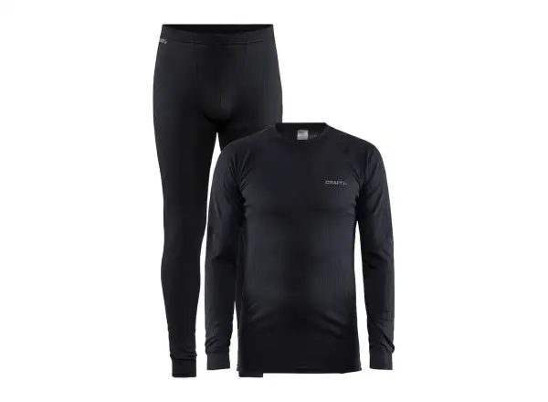 Craft Core Dry Baselayer Herren Funktionsset schwarz