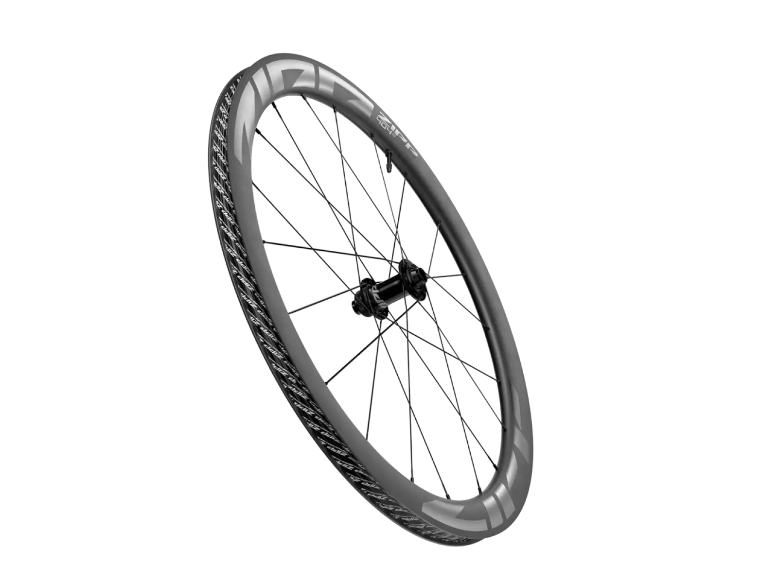 Zipp 404 S Carbon Tubeless CenterLock A1 vorderes Laufrad dark grey