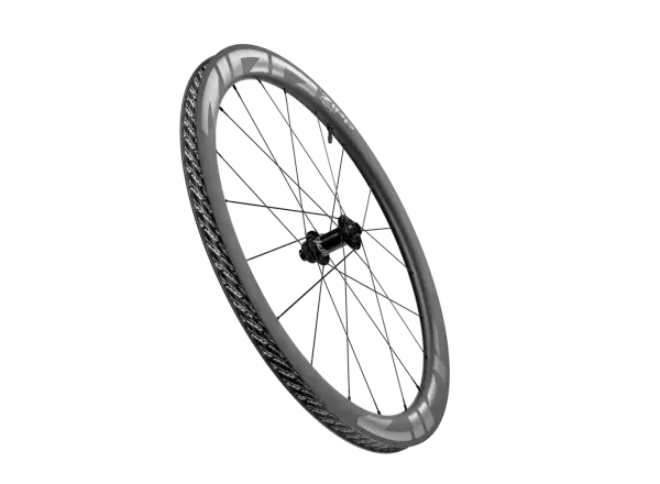 Zipp 404 S Carbon Tubeless CenterLock A1 vorderes Laufrad dark grey