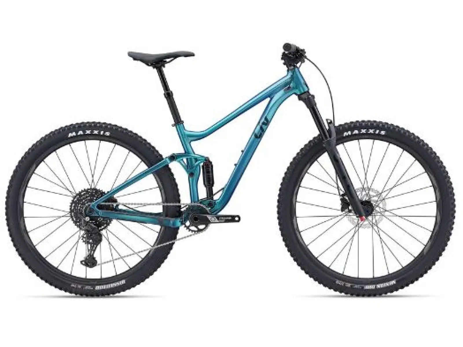 Liv Embolden 29 2 fully-suspended bike Chrysocolla