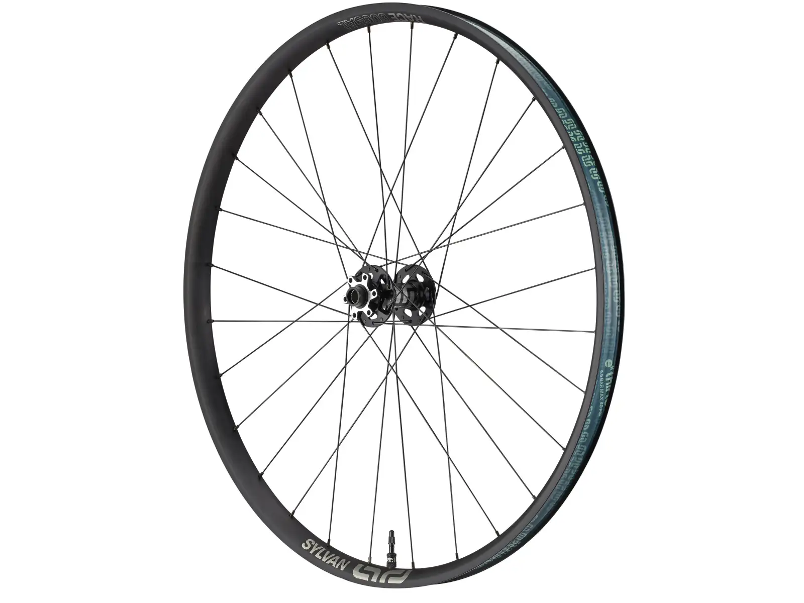 E-13 Sylvan Race Alloy Boost 29" Vorderrad Schwarz