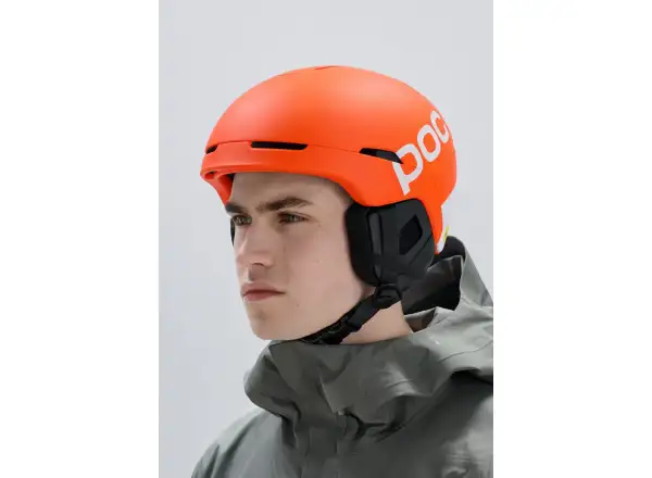 POC Obex BC MIPS Skihelm Fluorescent Orange Matt