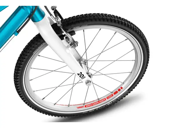 Woom GO 4 Metallic Blue 20 Kinderfahrrad