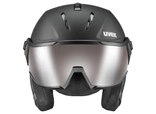 Uvex Instinct Visor Pro V Skihelm black matt