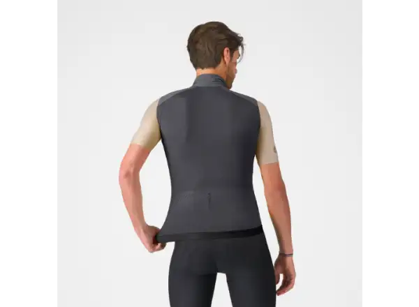 Castelli Espresso 2 Herrenweste Smoky Gray