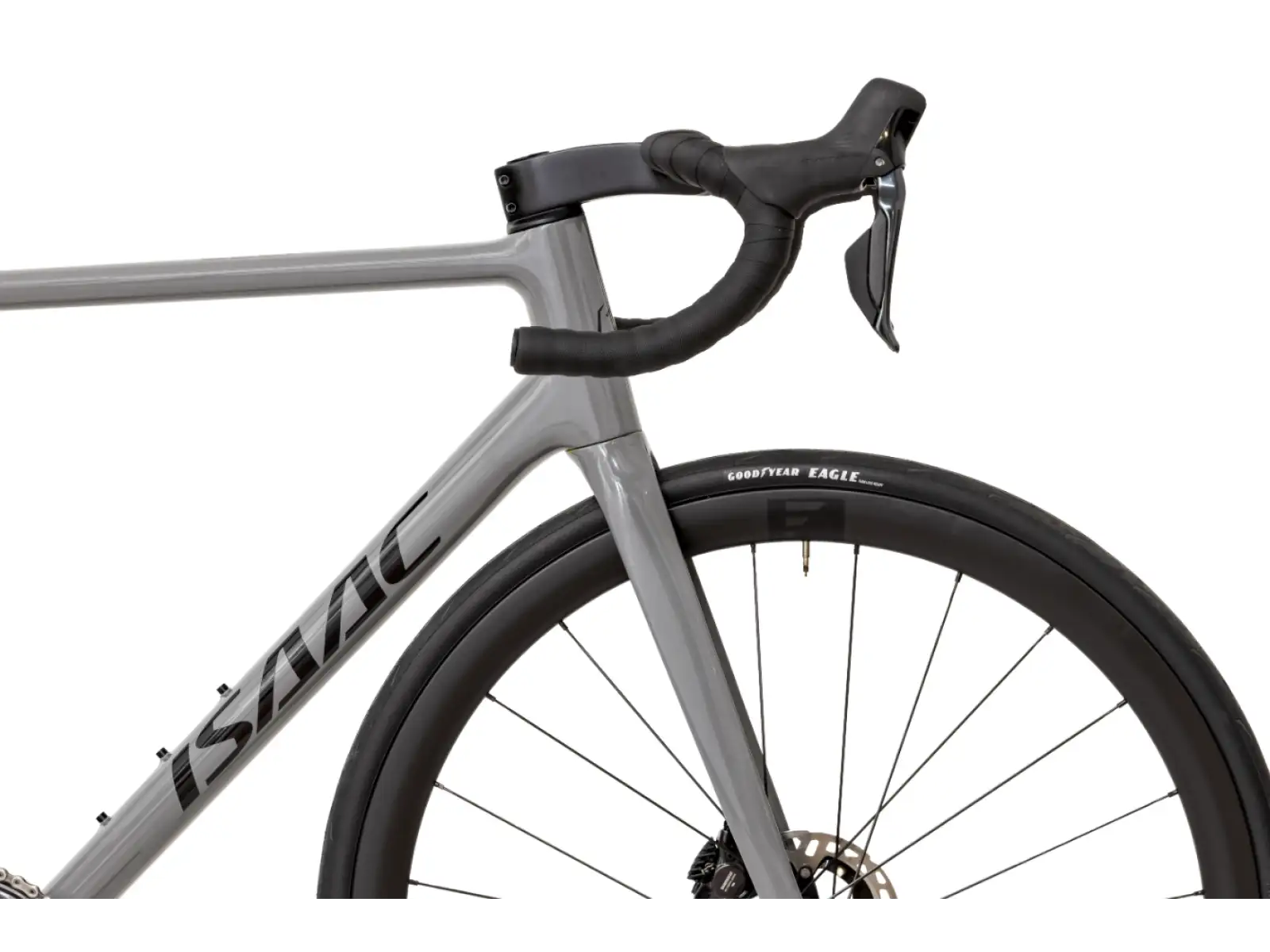 Isaac Element Ultegra Di2 Rennrad Granite Grey