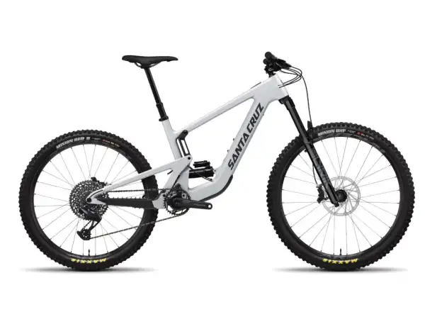 Santa Cruz Heckler SL 1 C Vollgefedertes E-Mountainbike Matte Silver