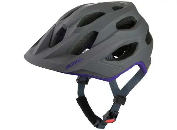 Alpina Apax MIPS Fahrradhelm Midnight/Grey Purple Matt